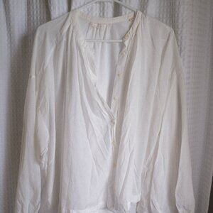 Doen Jane blouse in Salt XL
